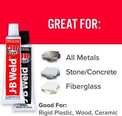 Original Epoxy Steel Reinforced High Strength – 2 Pack Dark Grey 8265S-2