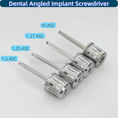 Dental Angled Im-plant Screwdriver Angulated Screw Channel Driver ASC ITI 4Szie