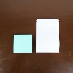 New Heavy Duty White Kraft Stand Up Zip Seal Resealable Bags Different QTY Sizes