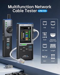 FNIRSI LPM-10A Digital Network Cable Tracker POE Tester RJ45 RJ11 Line Finder