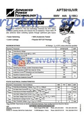 1PCS APT APT5010JVR Module Supply New Quality Guarantee