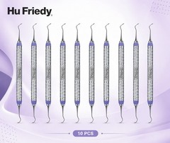 Hu-Friedy S204S9E2 EverEdge 2.0 #204S Double End Sickle Scaler #9 Handle
