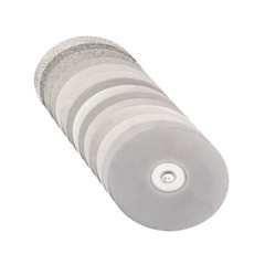 6″ 150mm Diamond Coated Flat Lap Wheel Jewelry Polish Grinding Disc 80-3000 Grit