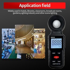 Digital Illuminance Lux Meter 20200,000 Lux Light Photography LED Measurement