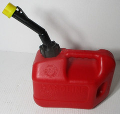 BLITZ 1 GALLON 4 OUNCE GAL OZ PLASTIC VENTED GAS CAN FUEL JUG SELF VENTING