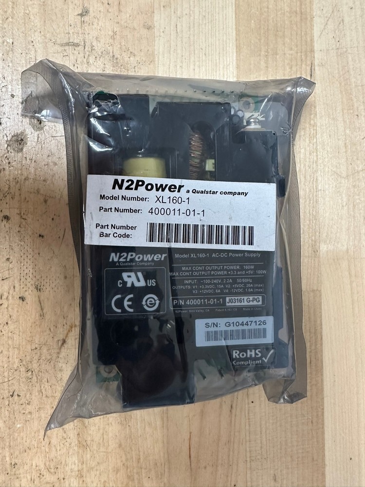 N2power XL160-1 Industrial Medical Power Supply 400011-01-1 NEW!