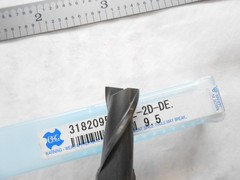 NEW OSG H.P. 9.5MM CUT DIA. X 19MM LOC X 70MM OAL 2FL CC CARBIDE SQUARE END MILL