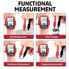 Wristband Digital Multimeter AC DC Voltmeter Ammeter Ohmmeter Volt Tester Meter
