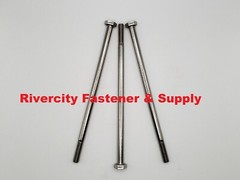 (10) 1/4-20×5-1/2 Stainless Hex Head Bolts Bolt 1/4x20x5-1/2 Cap Screws Screw