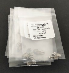 10Sets Dental Orthodontic Molar MBT/Roth 022 1st/2nd Non-Convertible Buccal Tube