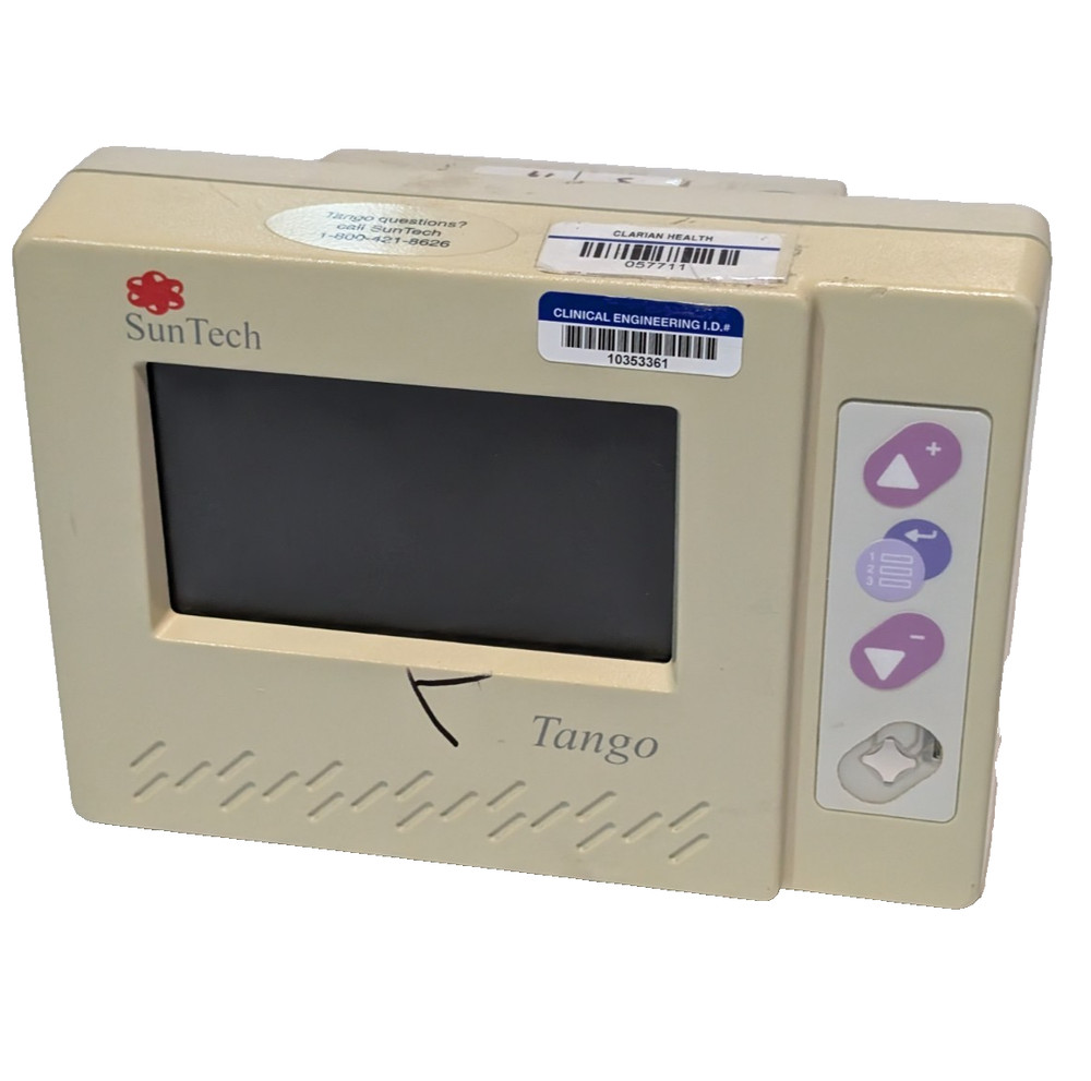 SunTech Medical, Inc. Tango Stress BP Automated Blood Pressure Test Monitor