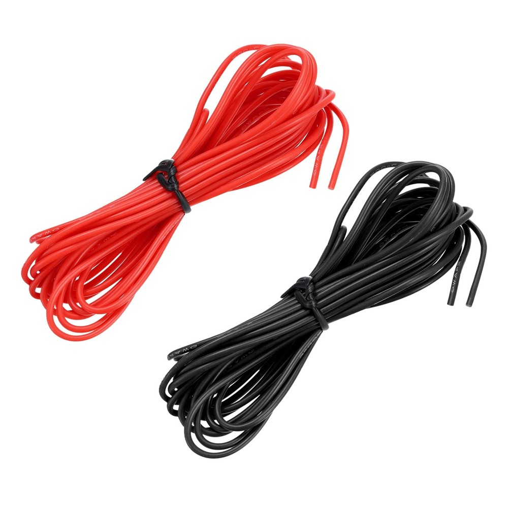 24 Gauge Wire Silicone Wire 24AWG Electrical Wire Stranded Wire Tinned Copper…
