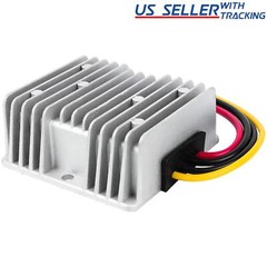 GOLF CART DC CONVERTER 10 AMP 48V 48 VOLT VOLTAGE REDUCER REGULATOR TO 12V 10A