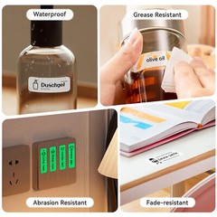 NIIMBOT D110 Bluetooth Label Maker with Tape Portable Thermal Label Printer