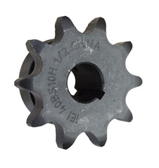 40 Roller Chain Sprocket 10 Teeth 1/2″ Bore 40B10-1/2 40BS10H-1/2