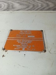 Vintage 1961 US Navy Bureau Of Ship AN/USM 24c Oscilloscope