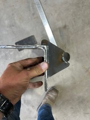 New Holland Skidsteer Bradco Backhoe Bolt-on Bracket