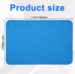 Silicone Watch Repair Mat Scratch Free Handling Watchmaker battery movement dial