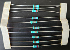10pcs 1.27k ohm 1/4W 1% Metal Film Precision Resistors ~ NEW ~