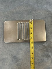 Stainless Drip Tray Grate Approx 4 5/8” X 8 1/2” X 3/8” Unknown Brand, See Pics