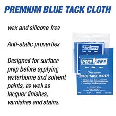 LAUCO 12 Prep-Wipes Tack Rags – Tack Cloths – Professional Woodworking and