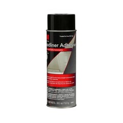 3M Headliner & Fabric Adhesive 18.1oz Aerosol Can Pack of 2 Strong Bond
