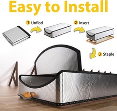 Heavy-Duty Metal Zipper Attic Insulation for All Seasons