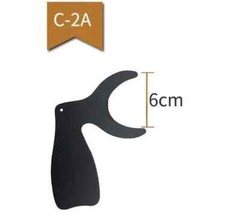 Dental Orthodontic Mouth Mirror IntraOral Photo Contrast Background Reflector