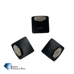 12 Pack Diamond Grinding Disc for Husqvarna Grinders Medium Bond 30 Grit