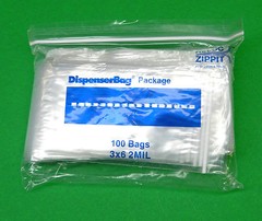 3×6 Zippit Bags Clear 2mil Poly Reclosable Bags 100 Pcs 3″ X 6″ Reloc Zippit
