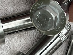 {4} LOT * Lindapter M12 HB * 3/4″ x 2-3/4″ Hollo-Bolt * STAINLESS STEEL* LHBM12