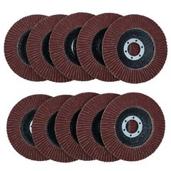 20 x Flap Discs 80 Grit Angle Grinder 4.5″ (115mm) Flat Sanding Grinding AU014