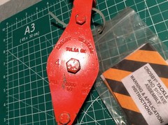 Crosby Western McKessick #4 2-Pulley Tackle Block BLK S-412-B 3000lb 1.5T New