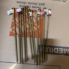 GRK RSS3812HP RSS 3/8″ x 12″ Rugged Structural Screws 12 total
