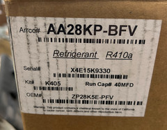 AA28KP-BFV by ARRCO Replaces Copeland Scroll Compressor New in Box