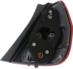 Halogen Tail Light Left Clear Red Lens Honda Fit Base Sport 07-08 33551SLNA01