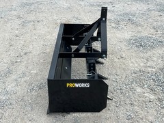 PROWORKS 60″ Box Blade 3 Point Hitch Tractor Scraper Grader 5ft USA 4 Ripper