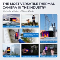 Topdon TC002 IOS 256 X 192 Pixels Thermal Imaging Camera (TD52120003) SEALED