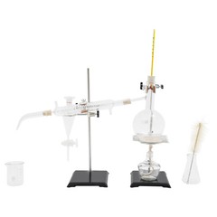 500ml Essential Oil Distillation Kit Lab Apparatus Distillation Glassware Set