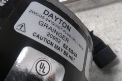 Dayton 20952 24 In Blade Diameter 115V Standard-Duty Quiet-Design Industrial Fan