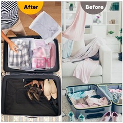 14×18 Inch Clothes Packaging Bags for , 50Pcs 2 Gallon Frosted Zipper Clothin…