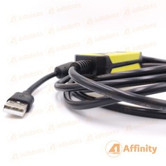 USB-FANUC RS232 DB25 CNC Programming Cable 2-Year Warranty USA Stock