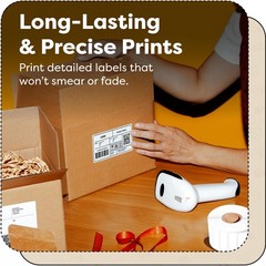– 2″ X 1″ Direct Thermal Labels (12 Rolls, 1300 Labels/Roll) for UPC Barcodes…