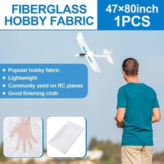 1 Pcs Lightweight Fiberglass Cloth 0.75 Oz X 47″ W X 80″ L E-Glass Fiber Glass M