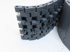 Intralox MTW 4.5 In Wide1 In Pitch 1400 Series Conveyor Belt W/Guide Lugs 10FT