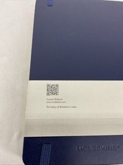 Elastic Path Moleskine Dotted Notebook Blue NEW CM348