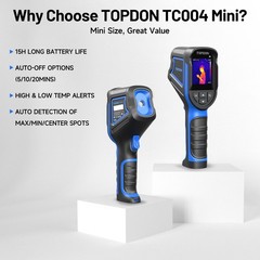 2025 TOPDON TC004 Mini Thermal Imaging Camera 240*240 IR Long Battery Life US