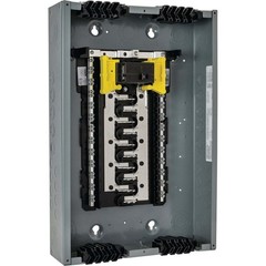 Homeline 100 Amp 20-Space 40-Circuit Indoor Main Breaker Qwik-Grip Plug-On Neutr