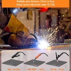 HITBOX Synergy HBM1200,3 in 1 Inverter TigArgon Arc MIG Gas-Less Welding Machine