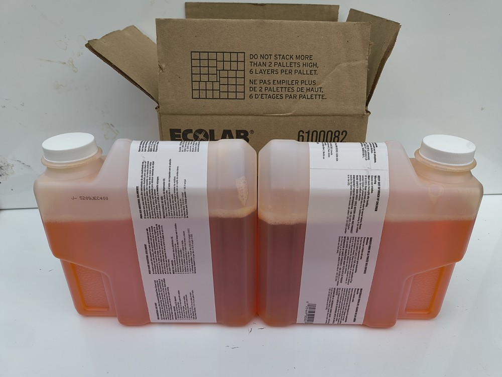 Ecolab QC 34 High Performance Ultra Concentrated Floor Cleaner BOX OF 2 6100082
